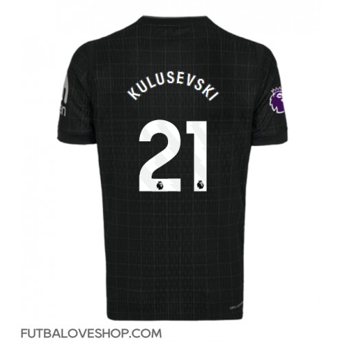Dres Tottenham Hotspur Dejan Kulusevski #21 Preč 2025-26 Krátky Rukáv